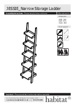 Habitat JESSIE JESS-LNO-AW17-A Assembly Instructions Manual preview