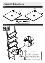 Preview for 9 page of Habitat JESSIE JESS-SB-SS20-A Assembly Instructions Manual