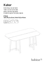 Habitat Kahor 811663 Manual preview