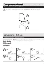 Preview for 3 page of Habitat KIRBY KIRB-CH-SS20-A Assembly Instructions