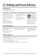 Preview for 2 page of Habitat Kirk Bedside Quick Start Manual