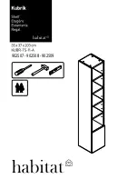 Preview for 1 page of Habitat Kubrik 902507 Assembly Manual