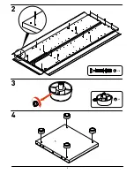 Preview for 5 page of Habitat Kubrik 902507 Assembly Manual