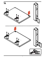 Preview for 10 page of Habitat Kubrik 902507 Assembly Manual