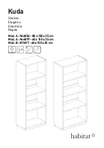 Preview for 1 page of Habitat Kuda 966856 Manual