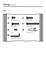 Preview for 3 page of Habitat Large Trestle Table Desk 616/9639 Assembly Instructions Manual