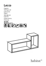 Habitat Lecco 986889 Assembly Instructions Manual preview