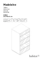 Habitat Madeleine 818523 Manual preview