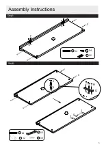 Предварительный просмотр 5 страницы Habitat MARSTON MARS-BS-SS20-A Assembly Instructions Manual