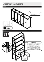 Предварительный просмотр 9 страницы Habitat MARSTON MARS-BS-SS20-A Assembly Instructions Manual