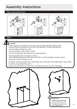 Предварительный просмотр 10 страницы Habitat MARSTON MARS-BS-SS20-A Assembly Instructions Manual