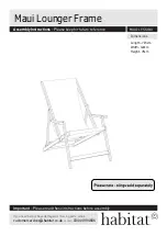 Habitat MAUI-LF-SS19-A Assembly Instructions preview
