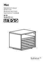 Habitat Max 801115 Manual preview