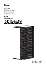 Habitat Max 801116 Manual preview