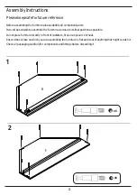 Preview for 3 page of Habitat MAX Corner AV Oak Assembly Instructions Manual