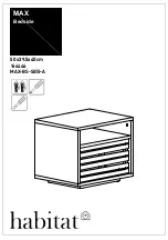 Habitat MAX MAX-BS-SS15-A Manual preview