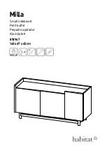 Preview for 1 page of Habitat Milla 818967 Manual