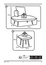 Preview for 14 page of Habitat Naoko 819930 Manual