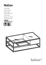 Preview for 1 page of Habitat Nathan 820806 Manual