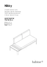 Preview for 1 page of Habitat Nikky 820727 Quick Start Manual