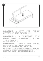 Preview for 8 page of Habitat Nikky 820727 Quick Start Manual