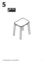 Предварительный просмотр 7 страницы Habitat Nina Stool Manual