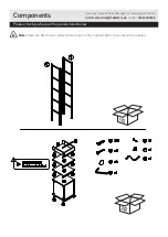 Preview for 3 page of Habitat ODIN 6 Tier Bathroom Storage Assembly Instructions Manual