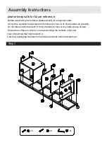 Preview for 4 page of Habitat ODIN 6 Tier Bathroom Storage Assembly Instructions Manual