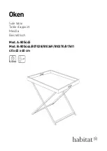 Habitat Oken 805445 Manual preview