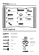 Preview for 3 page of Habitat OLDEANIA BAMBOO 4747431 Assembly Instructions Manual