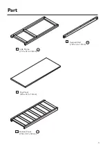 Preview for 4 page of Habitat OLDEANIA BAMBOO 4747431 Assembly Instructions Manual