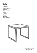 Habitat Olik 821797 Manual preview