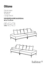 Preview for 1 page of Habitat Ottone 822438 Manual