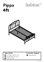 Habitat Pippa 4ft Manual preview