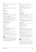 Preview for 2 page of Habitat Poca 821799 Manual