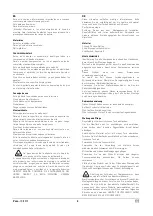 Preview for 3 page of Habitat Poca 821799 Manual