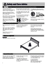 Preview for 2 page of Habitat Radius King Bed RADI-KB-SS15-A Assembly Instructions Manual