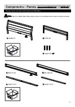 Preview for 3 page of Habitat Radius King Bed RADI-KB-SS15-A Assembly Instructions Manual