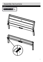 Preview for 5 page of Habitat Radius King Bed RADI-KB-SS15-A Assembly Instructions Manual