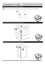 Preview for 3 page of Habitat Radius RADI-2DDS-SS18-A Assembly Instructions Manual