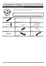 Preview for 4 page of Habitat Radius RADI-2DDS-SS18-A Assembly Instructions Manual