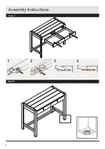 Preview for 8 page of Habitat Radius RADI-DR-AW18-A Assembly Instructions Manual