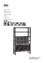 Preview for 1 page of Habitat Ribi 822879 Assembly Instructions Manual