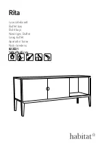 Preview for 1 page of Habitat Rita 822531 Manual