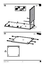 Preview for 19 page of Habitat Sacha 824115 Manual