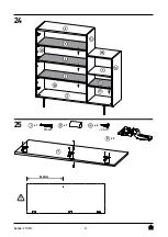 Preview for 22 page of Habitat Sacha 824115 Manual