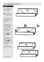 Предварительный просмотр 4 страницы Habitat Set of 2 Book Shelves 331/6636 Assembly Instructions