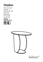 Habitat Shadow 822425 Assembly Instructions Manual предпросмотр