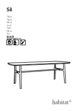 Habitat Sil 824025 Manual preview