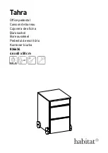 Preview for 1 page of Habitat Tahra 826634 Assembly Instructions Manual